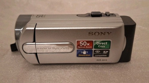 Sony dcr sx15e getestet - sony,