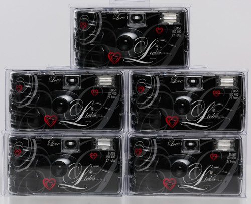 Einwegkamera liebe 5er set - set, mit